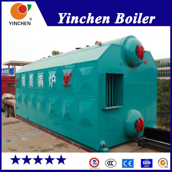 Yinchen-Marken-Fabrikpreis-Ketten-Gitter-industrielle horizontale Kohle abgefeuerter Dampfleistungs-Biomasse-Kessel