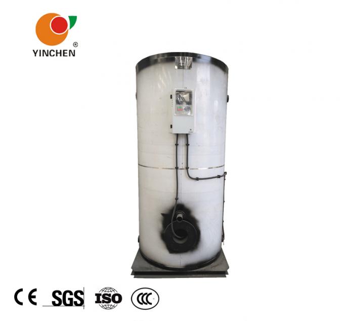 100 Kilogramm 200-Kilogramm-vertikaler Wasserschlauch-Kessel/Gas-Brennstoff-hohe Leistungsfähigkeits-Dampfkessel