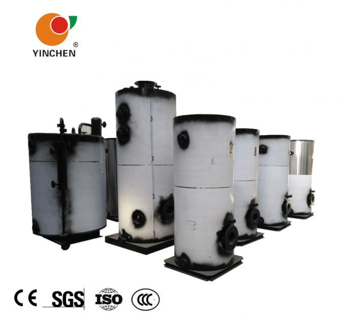 100 Kilogramm 200-Kilogramm-vertikaler Wasserschlauch-Kessel/Gas-Brennstoff-hohe Leistungsfähigkeits-Dampfkessel