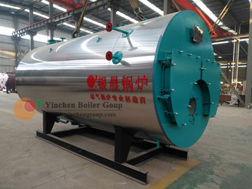 Diesel Oil Gas Fired Steam Boiler 1.0-2.5 Mpa Three Pass Fire Tube Wet Back